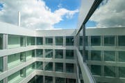 Die Innenausbauten kommen gut voran und sind gemäss Spital Grabs nur leicht im Verzug. (Bild: Eddy Risch)