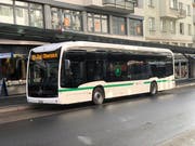 Der neue ZVB-Elektrobus. (Bild: Marco Morosoli, Zug, 5. November 2019)