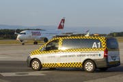 Weiterhin mit Restriktionen unterwegs: Die A220 der Swiss. (KEYSTONE/Salvatore Di Nolfi)