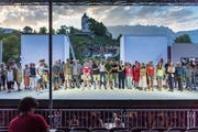 Die Werdenberger Schloss-Festspiele wollen 2020 mit «Carmen» an den Erfolg von «La Traviata». (Bild: Michel Canonica; Buchs, 26. Juli 2018)