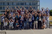 Ein Teil der Studenten, die im nächsten Sommer Luzern besuchen werden. (Bild: PD)