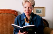 Die Schriftstellerin Barbara Traber. Aufgenommen 1998. (Bild: Keystone)