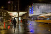 Leserbild. Wolfgang Reisser fotografierte am Montag auf dem Bahnhofplatz.