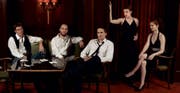 Das Quintett «Tacchi alti» spielt am Sonntag in Grafenort. Bild: PD