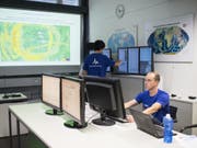 Der Schweizerische Erdbebendienst hat am Donnerstagabend im Wallis nördlich von Sitten ein weiteres Erdbeben registriert. (Bild: Keystone/ENNIO LEANZA)