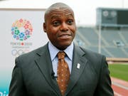 Carl Lewis fordert eine eigene Leichtathletik-Liga (Bild: KEYSTONE/AP/KOJI SASAHARA)