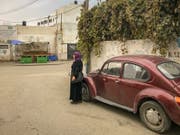 Eine Strassenszene im UNRWA-Lager. (Bild: Patrik Müller)