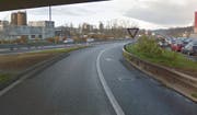 Der A2-Anschluss in Sursee, Fahrtrichtung Norden. (Bild: Google Maps)
