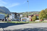 Die Zentrum Grabs Genossenschaft redimensioniert ihre auf diesem Areal geplante Überbauung: (Bild: Thomas Schwizer)