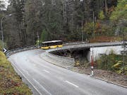 Grössere Instandsetzungsarbeiten wurden an der Brücke über den Rohrbach letztmals im Jahr 2003 durchgeführt.Bild: Urs M. Hemm