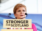 Die schottische Regierungschefin Nicola Sturgeon lehnt es strikt ab, dass Schottland «gegen seinen Willen aus der EU ausgeschlossen» werde, obwohl 62 Prozent der Schotten im 2016 abgehaltenen Referendum gegen den Brexit gestimmt hatten. (Bild: KEYSTONE/EPA/ROBERT PERRY)