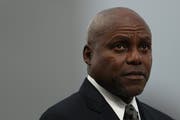 Carl Lewis schlägt vor, mit dem IOC zu verhandeln. (Bild: Patrick Smith/Getty Images, Lima, 7. August 2019)