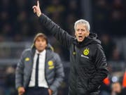 Hinter Dortmunds Trainer Lucien Favre liegen ungemütliche Wochen. Die Klischee-Kritiker schweigen inzwischen allerdings wieder (Bild: KEYSTONE/EPA/FRIEDEMANN VOGEL)