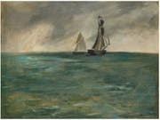 «Marine, Temps d’orage» (1873) des französischen Impressionisten Édouard Manet hat das Kunstmuseum Bern im Zuge des Gurlitt-Erbes 2014 erhalten. Jetzt verkaufen die Berner das Gemälde für 4 Millionen Dollar nach Tokio. (Bild: Kunstmuseum Bern)