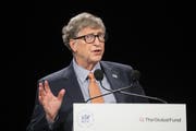 Der Microsoft-Gründer: Würde er Donald Trump wählen? (Bild: Keystone/EPA/ Ludovic Marin)