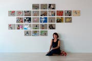 Eva Kindlimann erhielt 2010 einen Aufenthalt in Rom. Die daraus entstandenen Kunstwerke stellte sie dann im Katharinen aus. (Bild: Michel Canonica - 29. August 2010)