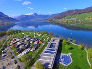 Der Seefeldpark Sarnen mit der Camping-Anlage. (Bild: PD)