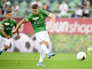St. Gallens Stürmer Cedric Itten erhält erstmals ein Aufgebot für die Schweizer Nationalmannschaft (Bild: KEYSTONE/GIAN EHRENZELLER)