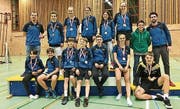 16 Medaillen gewann der Nachwuchs des BC Trogen-Speicher an den Ostschweizer Meisterschaften.Bild: PD