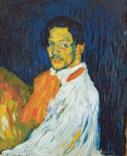 Das Selbstporträt Picassos. (Bild: Privatsammlung)