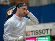 Max Heinzer wird zum dritten aufeinanderfolgenden Mal Zehnter im Degen-Weltcup (Bild: KEYSTONE/MARCEL BIERI)