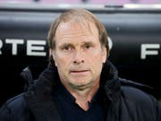 Servettes Trainer Alain Geiger sah in Chiasso nichts Erfreuliches von seinen Servettiens (Bild: KEYSTONE/SALVATORE DI NOLFI)