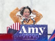 Ankündigung bei minus zehn Grad: Die demokratische US-Senatorin Amy Klobuchar will 2020 Präsidentin werden. (Bild: KEYSTONE/AP Star Tribune/ANTHONY SOUFFLE)