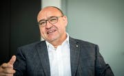 Der wiedergewählte Stadtpräsident Markus Birk (Bild: Reto Martin)
