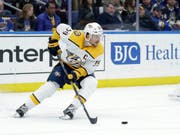 Trotz starkem Auftritt verloren: Nashvilles Captain Roman Josi (Bild: KEYSTONE/AP/JEFF ROBERSON)