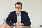 Am 1. Juni wird Dominik Diezi sein Amt als Arboner Stadtpräsident antreten. (Bild: Donato Caspari)
