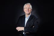 Roche-Präsident Christoph Franz (58). (Bild: Simon Dawson/Bloomberg (Davos, 19. Januar 2017))