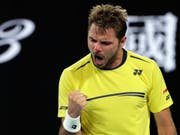 Starker Auftritt in Rotterdam: Stan Wawrinka steht beim ATP-Turnier in der 2. Runde (Bild: KEYSTONE/AP/AARON FAVILA)