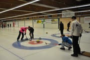 Beim Turnier leisteten die Spieler (im Bild das Team Highlander) jeden Effort, um einen Stein im Haus zu platzieren. (Bild: Sabine Camedda)