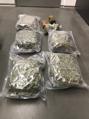 Das Marihuana fand die Luzerner Polizei bei der Durchsuchung einer Wohnung. (Bild: Luzerner Polizei)