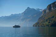 Das Wärmepotenzial aus dem Urnersee beträgt fast 600 Gigawattstunden (GWh) pro Jahr. (Bild: Pius Amrein, 14. Oktober 2017)