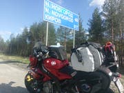Ein Strassenschild mitten in Russland. (Bild: PD)
