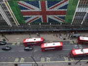 Die britische Wirtschaft ist langsamer gewachsen. (Bild: KEYSTONE/EPA/FACUNDO ARRIZABALAGA)