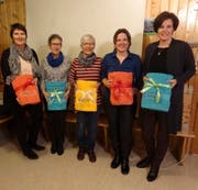 Sie konnten sich einen Missen-Titel holen: (von links) Chrigi Betschart, M-Theres Walker, Hanni Marty, Cornelia Bischof und Pia Huber. (Bild: PD)