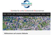 Die Website des «Keflam», das sich für echte flankierende Massnahmen in Bütschwil einsetzt, ist erst seit wenigen Tagen online. (Screenshot: PD)
