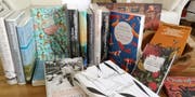 Der Büchertisch von Eliane Latzel. (Bild: PD)
