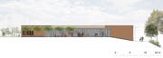 Ostansicht des neuen Kindergartens Hemmerswil. (Grafik: Kaderli Architekten/PD)