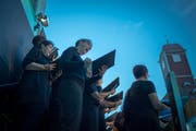 Open Air Classic Wil: Im Drei-Jahres-Rhythmus verwandelt sich der Hofplatz zur Bühne für klassische Musik. (Bild: Benjamin Manser)