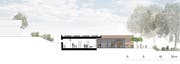 Aufriss des neuen Kindergartens Hemmerswil von Süden. (Grafik: Kaderli Architekten/PD)