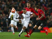 Kylian Mbappe und die Pariser stellen Manchester United vor unlösbare Probleme (Bild: KEYSTONE/AP/DAVE THOMPSON)