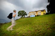 Das Hotel Himmelrich an der Schattenbergstrasse 107 in Kriens. (Bild: Pius Amrein, 12. Juli 2010)