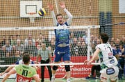 Gegen die Übermacht von Trentino kamen Ewoud Gommans und Amriswil auch im Rückspiel nicht an. (Bild: Mario Gaccioli, Amriswil, 30. Januar 2019)