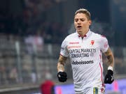 Adryan war Doppeltorschütze gegen Luzern und damit Sions Matchwinner (Bild: KEYSTONE/JEAN-CHRISTOPHE BOTT)