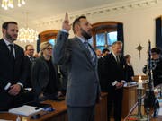 CVP-Landrat Jonathan Wenger. (Bild: Urs Hanhart, Altdorf, 13. Februar 2019)