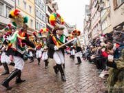 Das kommende Wochenende treffen sich in Altstätten rund 35 Fasnachts-Vereine aus ganz Europa. Der Röllelibutzen Verein (Bild) feiert dabei sein 100-Jahr-Jubiläum. (Bild: Röllelibutzen Verein)
