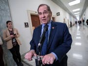 «Rücksichtslose Missachtung der Gewaltenteilung»: Jerrold Nadler, Vorsitzender des Justizausschusses im US-Repräsentantenhaus. (Bild: KEYSTONE/AP/J. SCOTT APPLEWHITE)